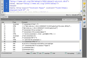 PHP Comment Navigator allows you to quickly navigate through comments.