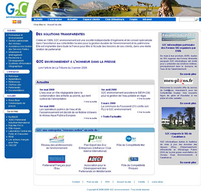 Miniature du site http://www.g2c.fr/