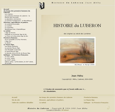 Miniature du site http://www.histoireduluberon.fr/