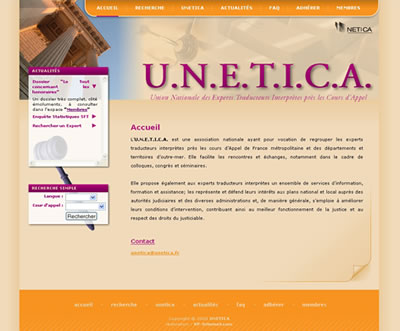 Miniature du site http://www.unetica.fr