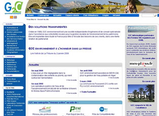 Miniature du site G2C Environnement