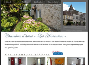 Miniature du site Les Hortensias chambres d'hôtes